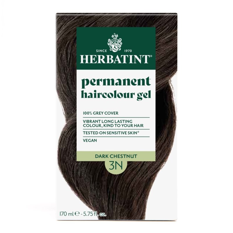 Herbatint 3N Tumši kastaņbrūna krāsa.